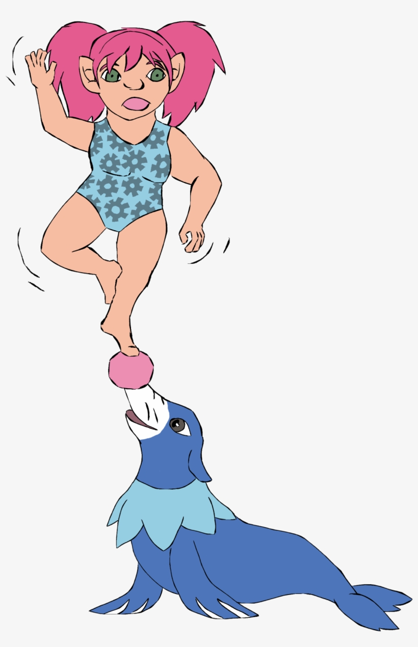 Misandry-mars Popplio Gnome Gnomey And Bc Popplio - Cartoon, transparent png #3305078