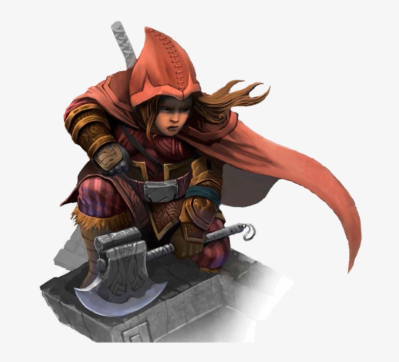 Female Dwarf Rogue - Female Dwarf Rogue Pathfinder, transparent png #3305179