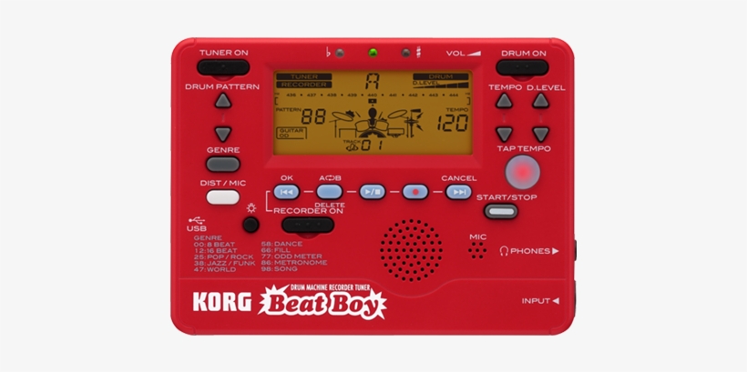 Beat Boy - Korg Beat Boy - Tuner/metronome, transparent png #3305296