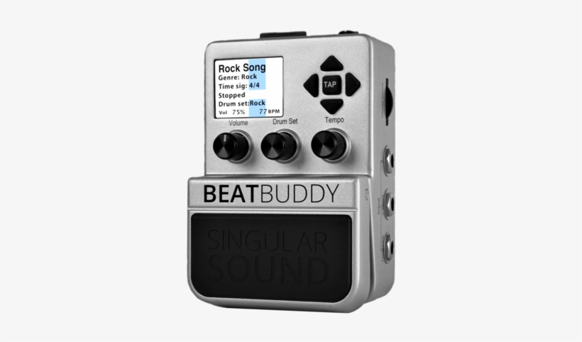 Beatbuddy Drum Machine Guitar Pedal - Singular Sound Beatbuddy Drum Machine Pedal (demo Drum, transparent png #3305357