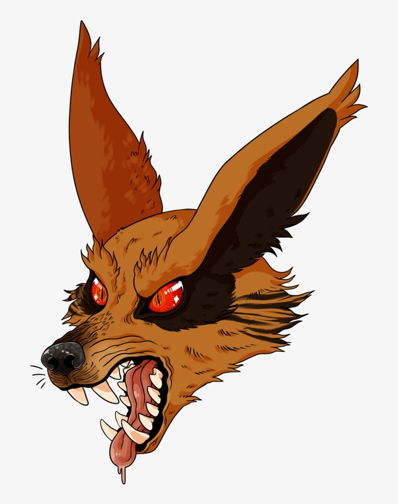 T Shirt Roaring Kurama Kurama Head Png Free Transparent Png Download Pngkey