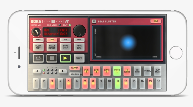 Korg Ielectribe For Iphone - Electribe, transparent png #3305667