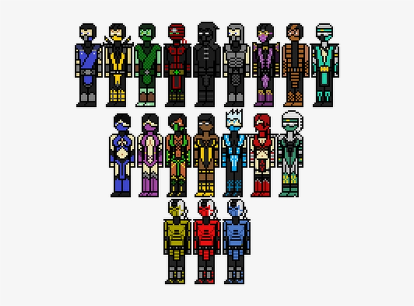 Photo - Todos Los Ninjas De Mortal Kombat, transparent png #3305695