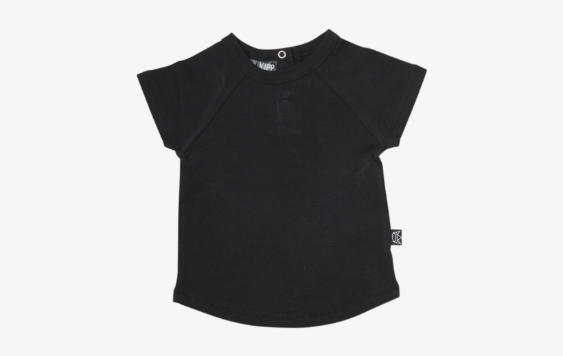 Kipp Kids Basic Black Tee 3-4y - T-shirt, transparent png #3305775