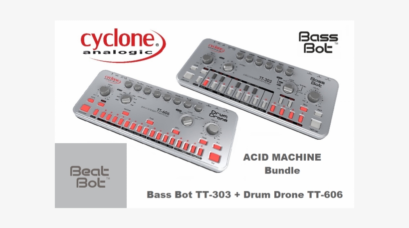 Cyclone Analogic Drum Drone Tt606 Drum Machine, transparent png #3305847