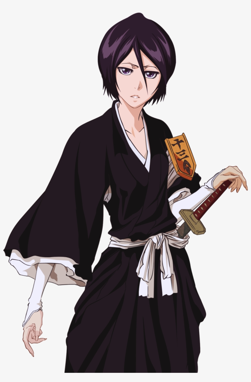 Bleach Hakusho 2 Round - Bleach Rukia New Look, transparent png #3305928