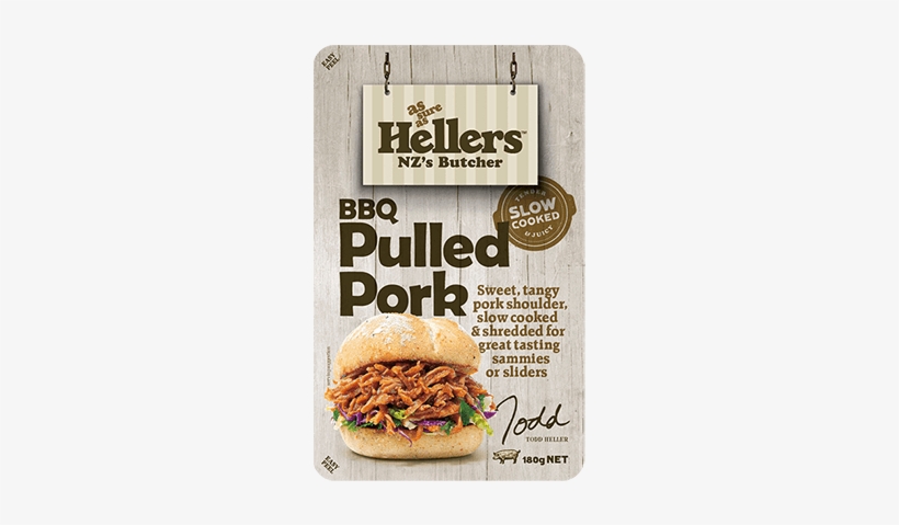 Pulled Pork - Hellers Bbq Pulled Pork, transparent png #3306168