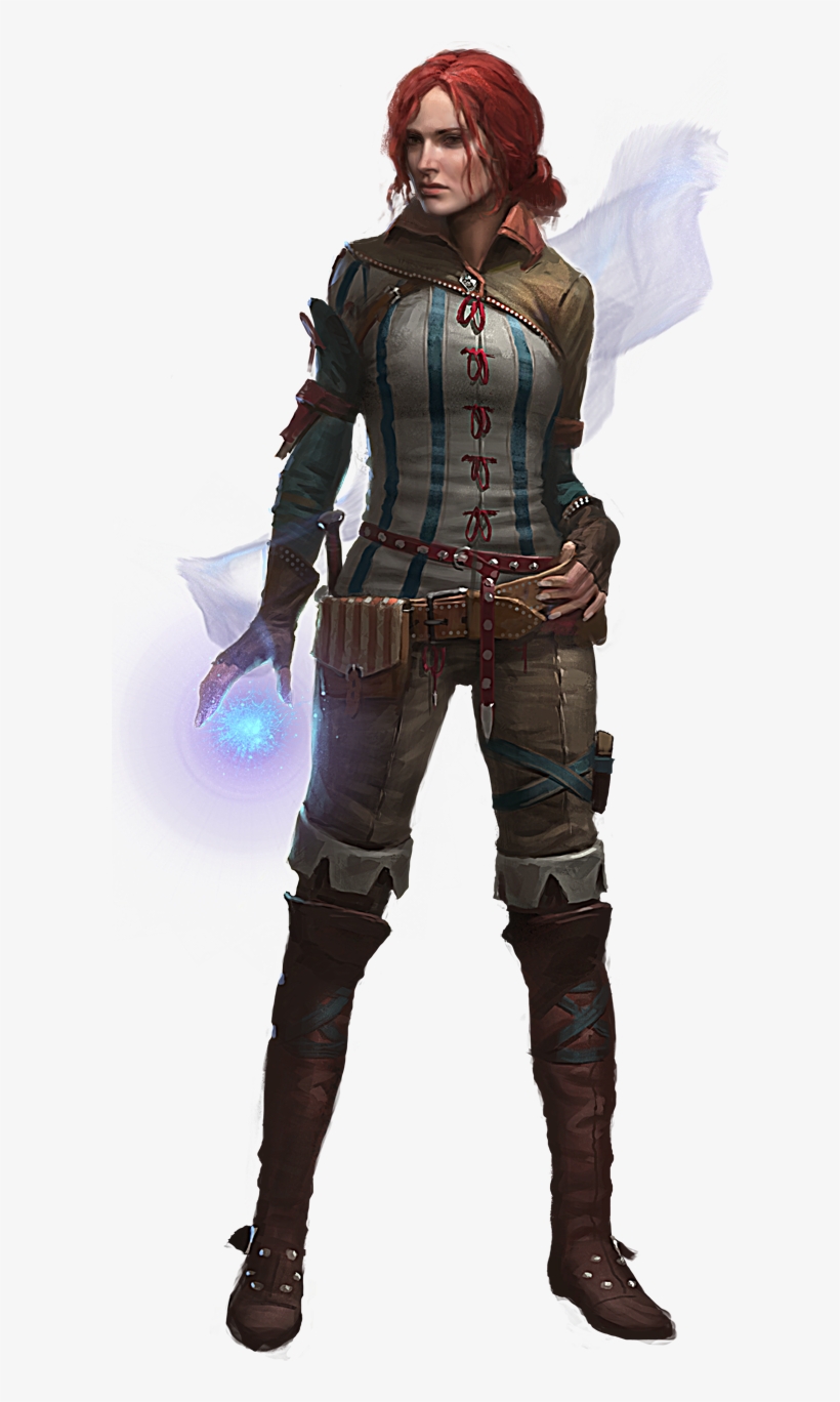 Años Más Tarde, Tras La Supuesta Muerte De Geralt, - Triss Merigold Witcher 3, transparent png #3306491
