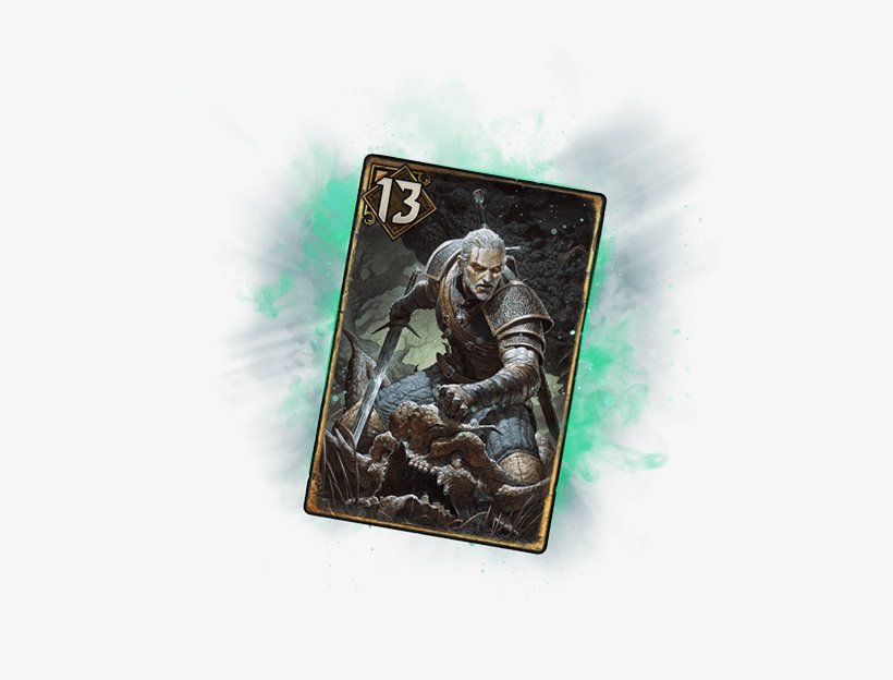 Install Gwent On Pc - The Witcher, transparent png #3306576