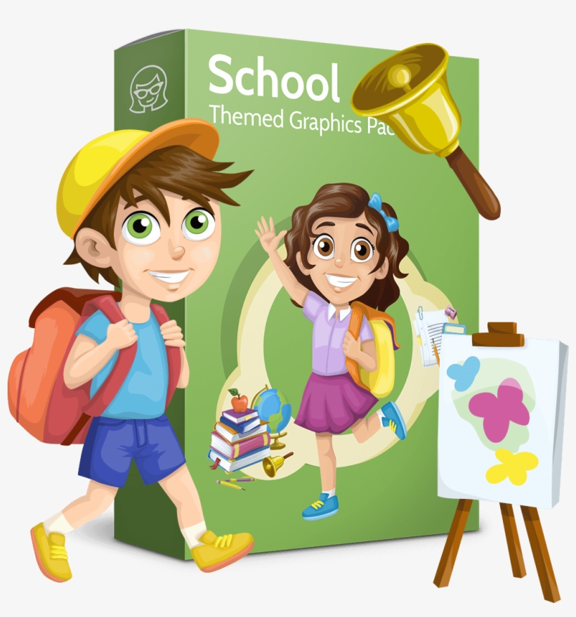 School Vector Graphics Pack - School, transparent png #3307173
