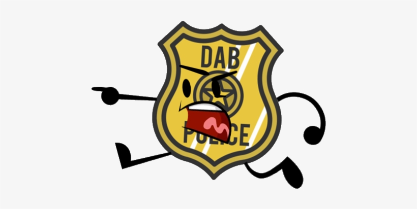 Dab Police Badge - Badge, transparent png #3307467