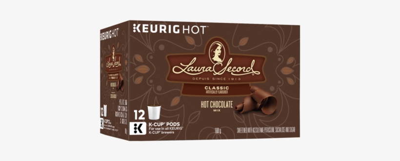 Laura Secord Hot Chocolate By Keurig - Keurig Laura Secord Hot Chocolate Mix K-cup, transparent png #3307780