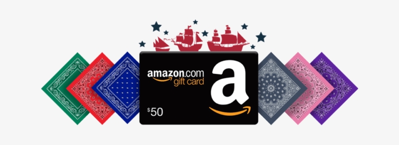 Win A Bandana Package And An Amazon Gift Card Enter - Usa Amazon Gift Card (email Delivery), transparent png #3307872