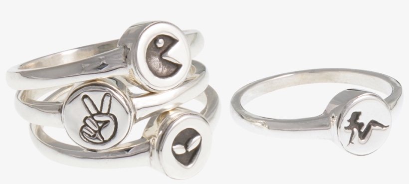 Ups & Downs Ring - Silver, transparent png #3307898