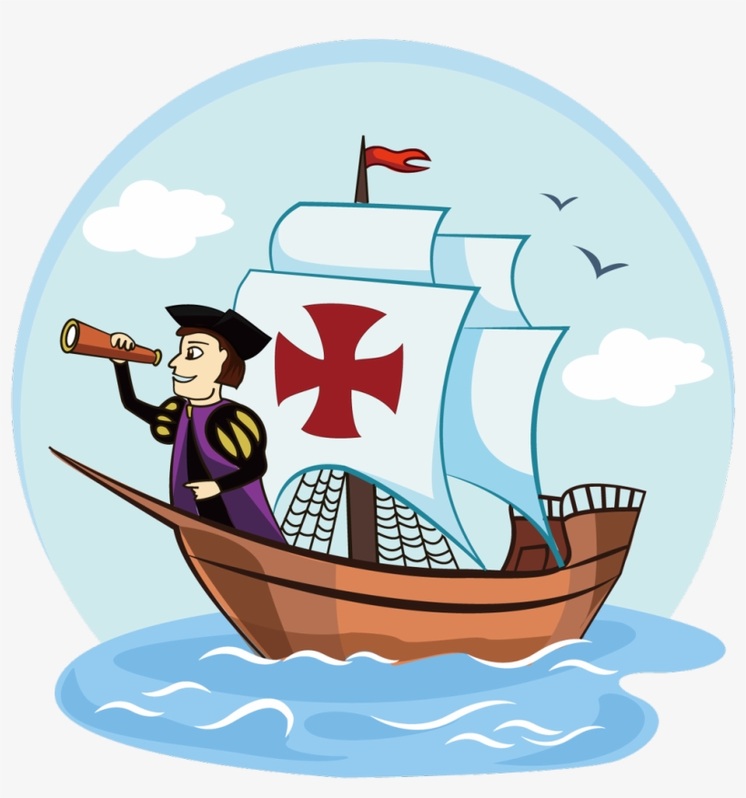 Sa Food Bank On Twitter - Clipart Columbus Day 2018, transparent png #3307900