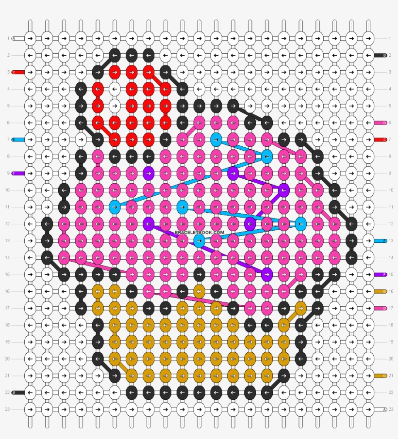 Alpha Pattern - Friendship Bracelet, transparent png #3308311