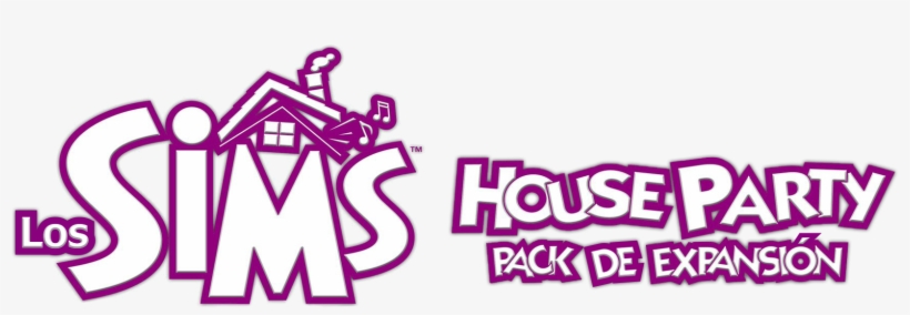 House Party - Sims House Party Logo, transparent png #3308412