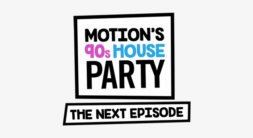 90's House Party - Poster, transparent png #3308562