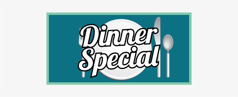 Dinner Special Vinyl Banner - Lunch, transparent png #3309207