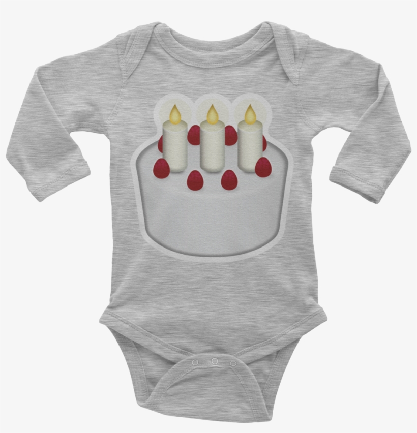 Emoji Baby Long Sleeve One Piece - Animal Party-baby Onesie-baby Gift. Baby Shower-toddler, transparent png #3309792