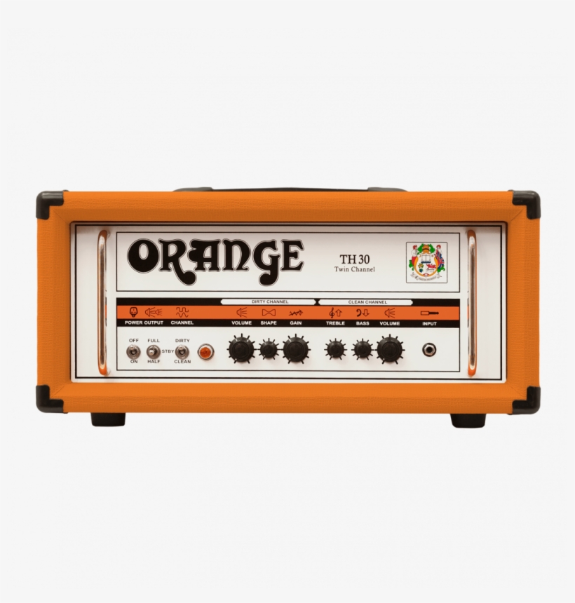 Orange Amplifiers Th30h 30w Tube Guitar Amp Head - Orange Th100 Thunder 100, transparent png #3310047