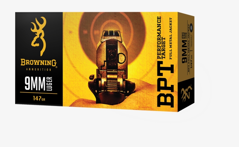 Browning 9mm 115 Gr Fmj, transparent png #3310442
