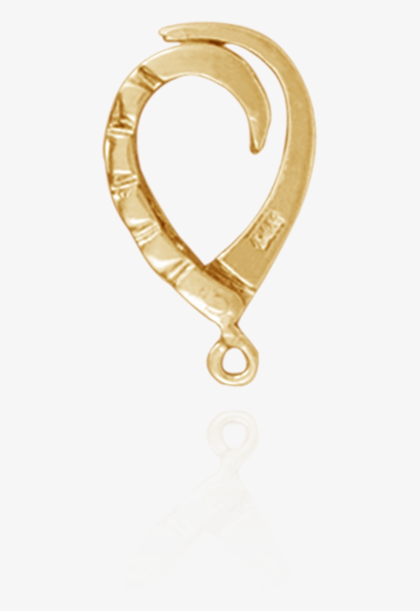 Pearl Enhancers With Swirl Design - Brass, transparent png #3311748
