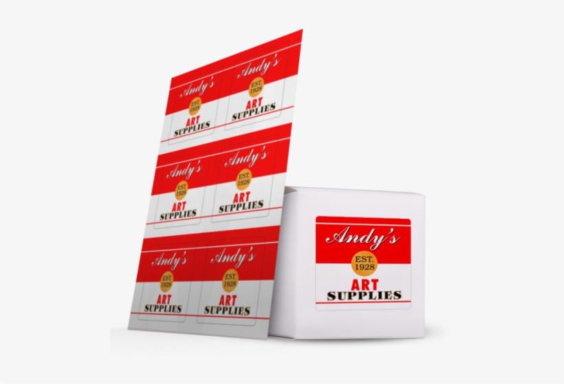 Labels Custom Sizes - Box, transparent png #3311751