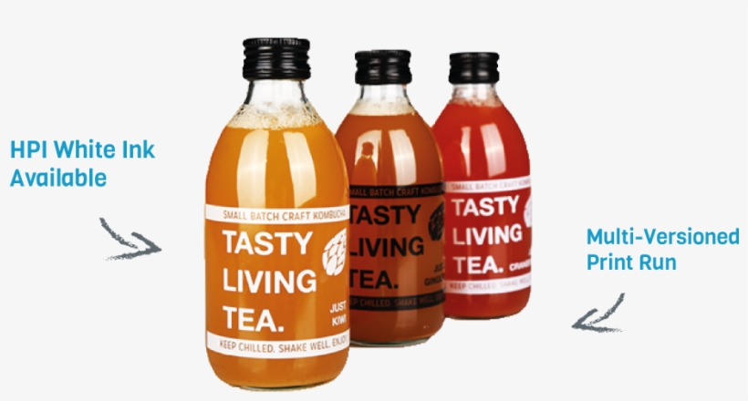 Custom Roll Label Printing On Transparent Materials - Glass Bottle, transparent png #3311895