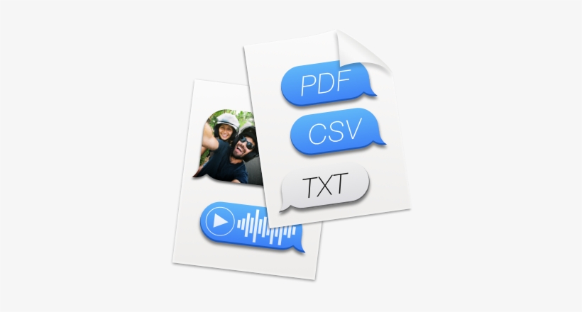 Export Messages From Iphone To Various Formats - Iphone, transparent png #3312032