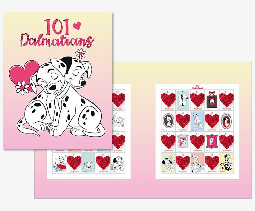 101 Dalmatians Stamp Pack, transparent png #3312310