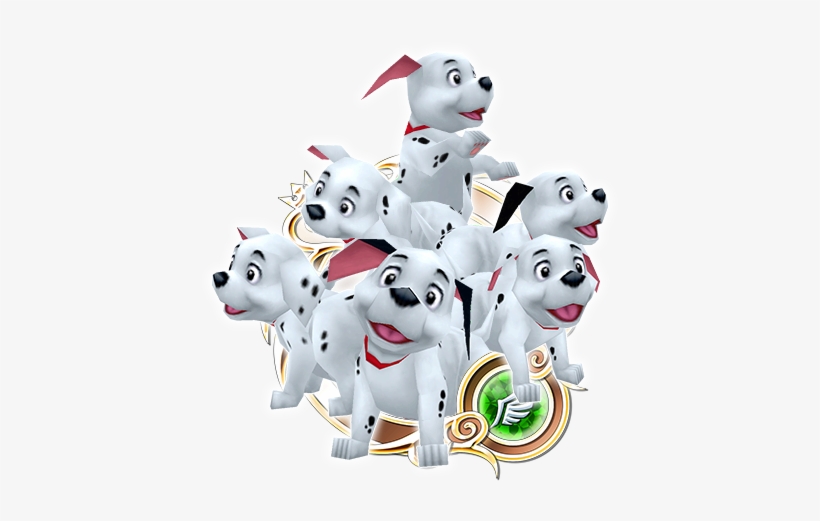 101 Dalmatians Some Of The Ninety-nine Puppies Living - Dog, transparent png #3312640