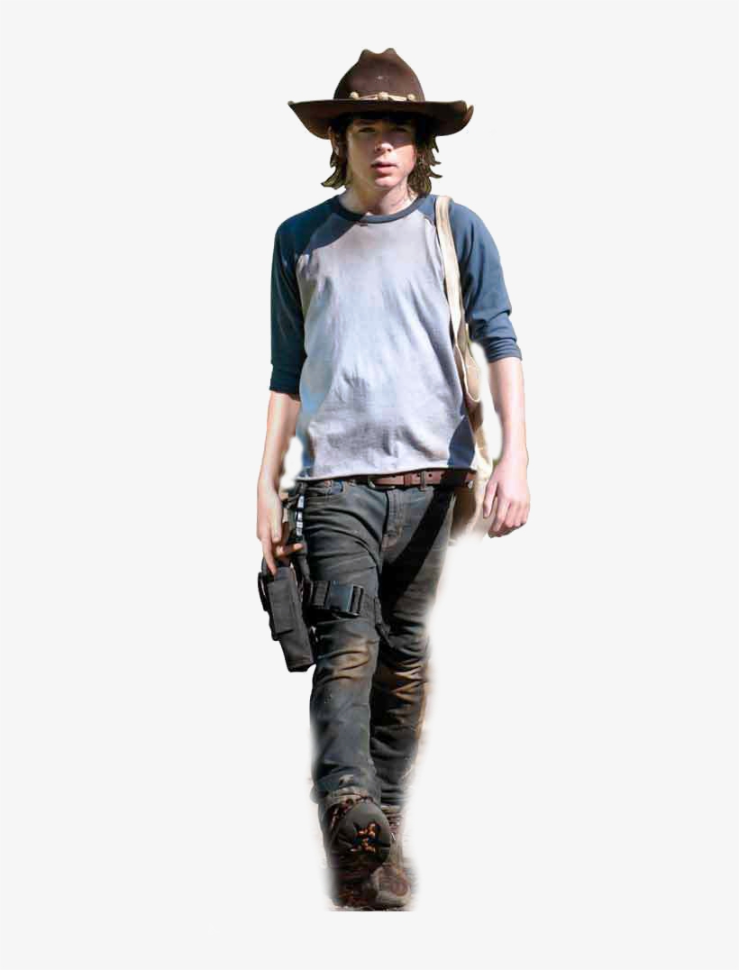 Carl Grimes - Carl Grimes - Walking Dead - Lifesize Cardboard Cutout, transparent png #3312732