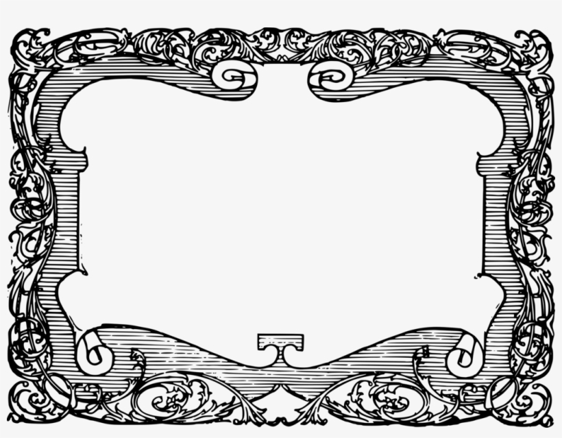 Picture Frames Computer Icons Framing Door Ornament - Thick Border Png, transparent png #3312764