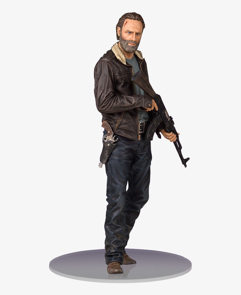 Gentle Giant The Walking Dead Rick Grimes Toyslife - Walking Dead - Rick Grimes Season 5 1:4 Scale Statue, transparent png #3312815