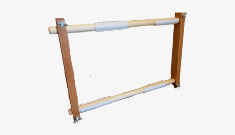 Tapestry Embroidery Cross Stitch Hardwood Scroll Frame - Wood, transparent png #3312994