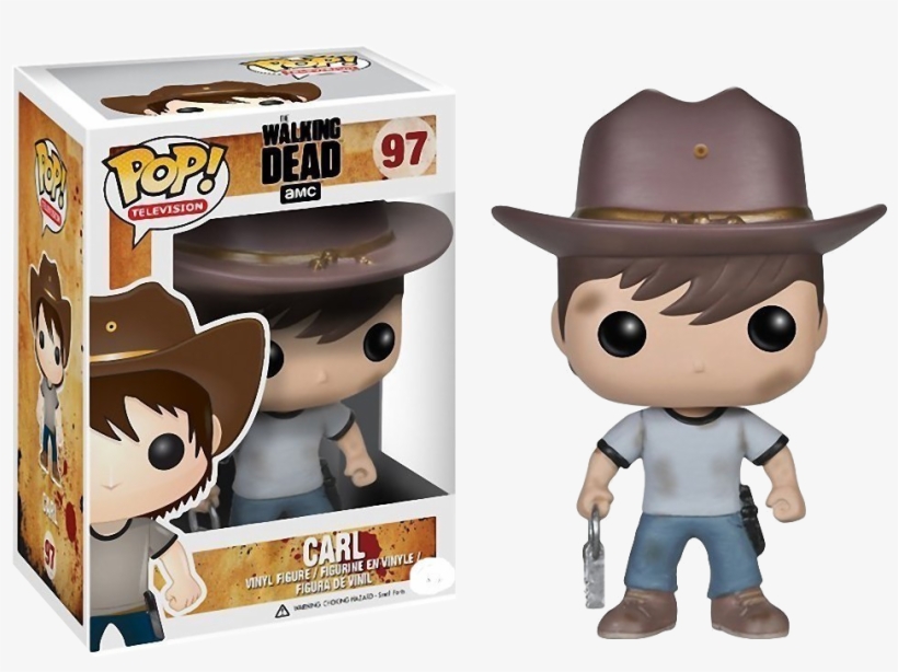 1 Of - Funko Pop Television The Walking Dead Series 4 Carl, transparent png #3313079