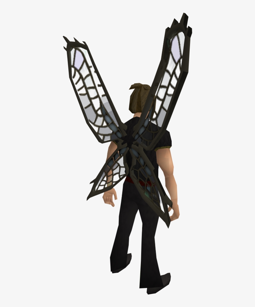 Runescape On Twitter - Dragonfly Wings Runescape, transparent png #3313254