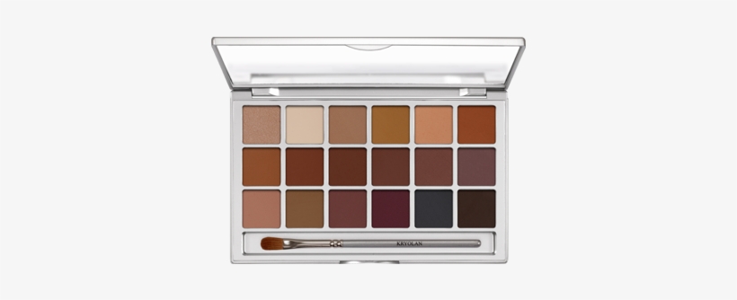 Kryolan Eye Shadow In An Elegant Mirror Palette With - Kryolan Eyeshadow Palette 18 Colors, transparent png #3313406