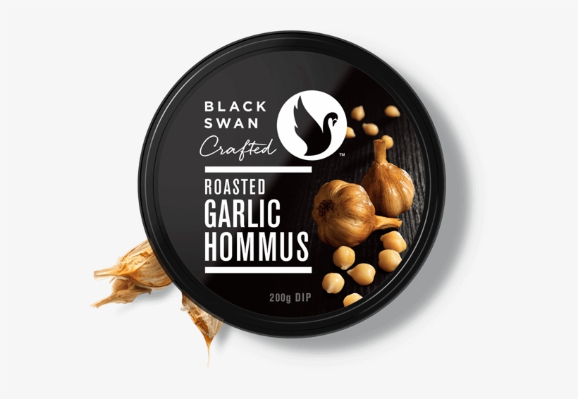 Black Swan Roasted Garlic Hummus, transparent png #3313461