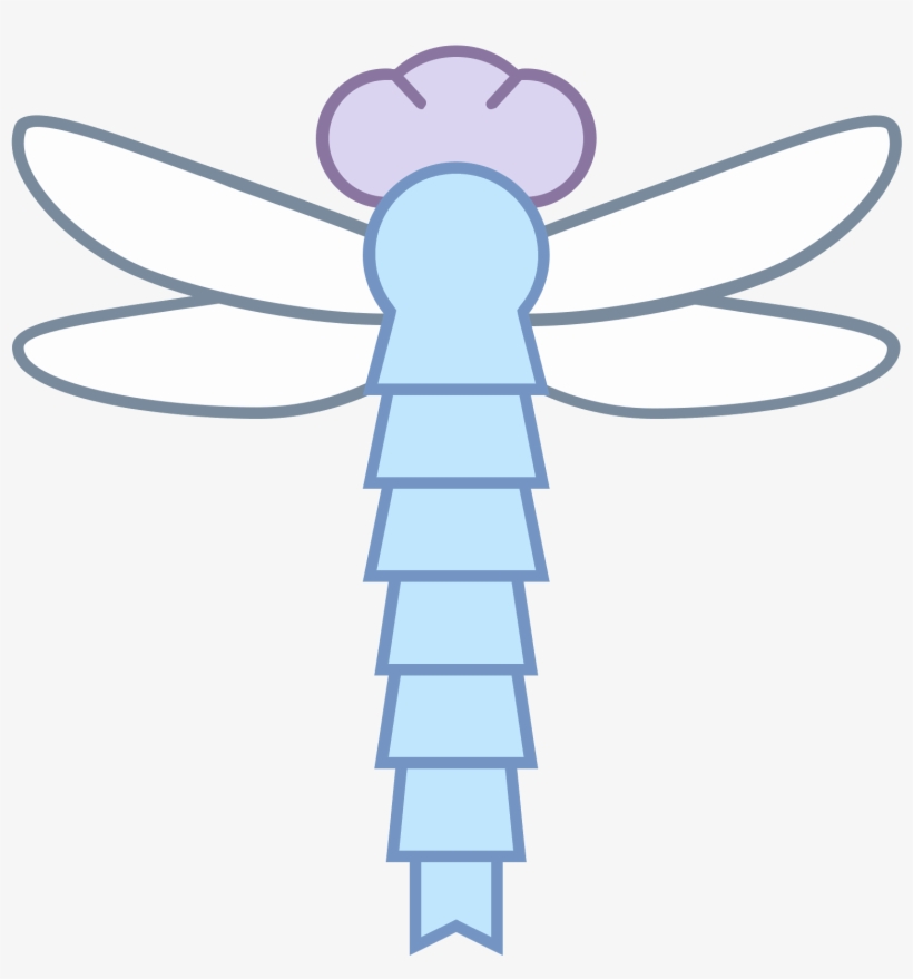 This Is An Icon Depicting A Dragonfly With The Image - Illustration, transparent png #3313575