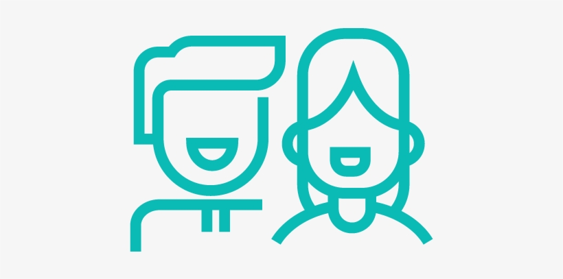 Happy Couple Smiling Icon - Revelstoke Dental Centre, transparent png #3313625