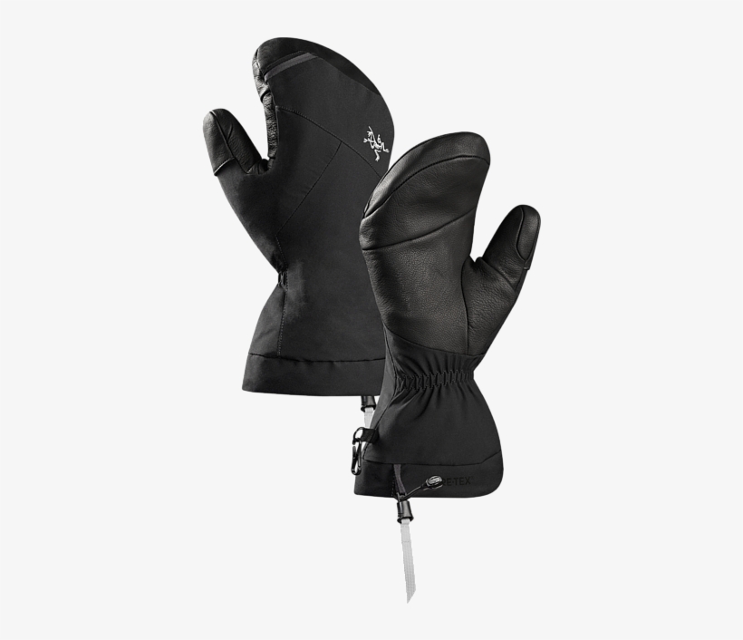 Fission Mitten - Arc'teryx Fission Gore-tex Mitten Men's, Black, L, transparent png #3313804