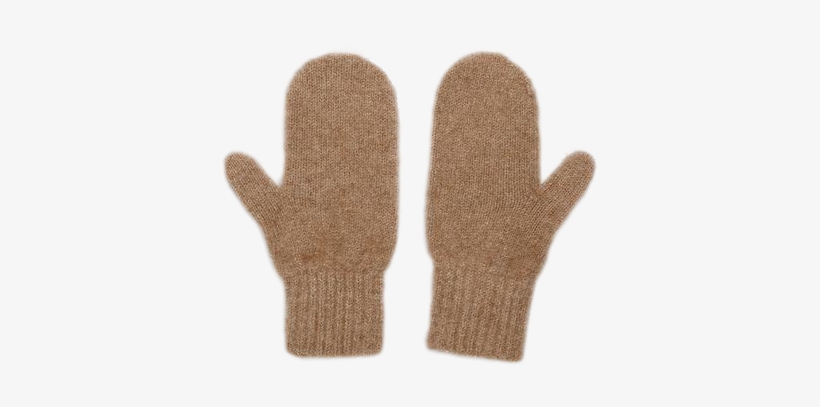 Alpaca Mittens Neafp Fawn - Woolen, transparent png #3314011