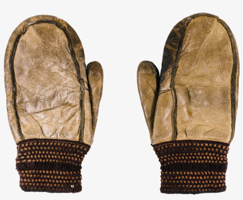 Leather Mittens Thumbnail, transparent png #3314078