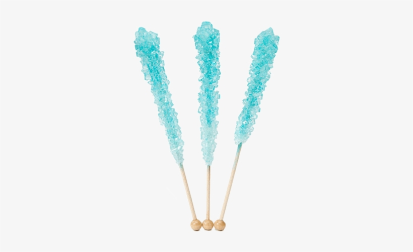 Rock Candy On A Stick - Rock Candy Swizzle Sticks Cotton Candy, 6.5", transparent png #3314191