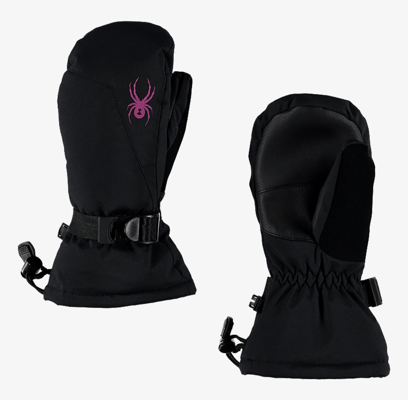 Spyder Girls' Essential Ski Mittens - Spyder Essential Ski Girls' Mitts, transparent png #3314421