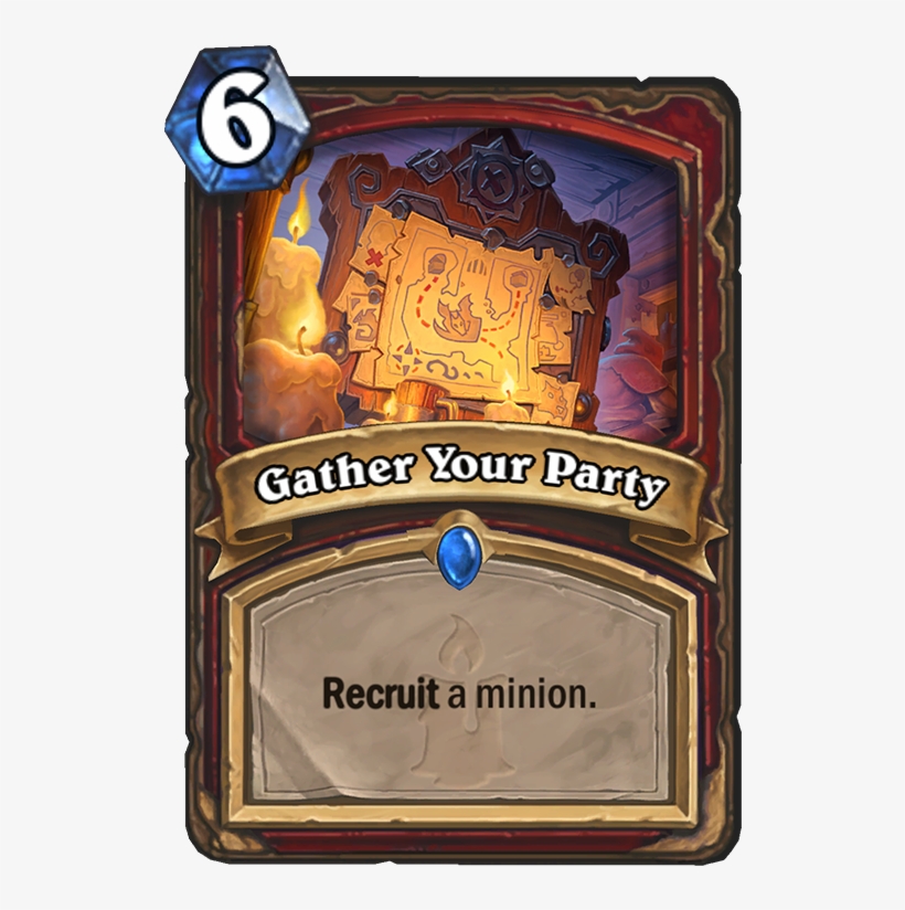 Gather Your Party - Hearthstone Army Of The Dead, transparent png #3314486