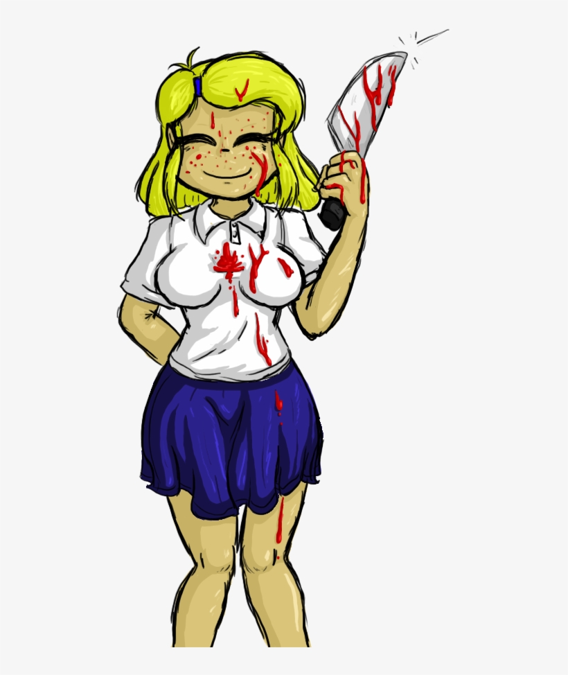Psycho Girl - Cartoon, transparent png #3314513