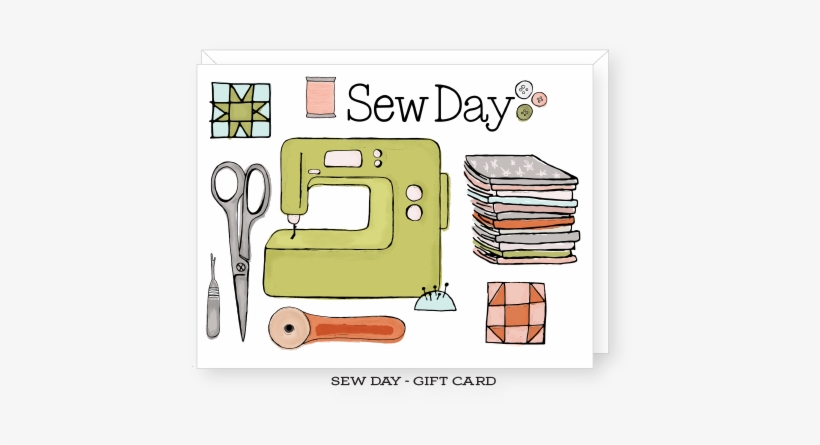 Image Of Sew Day - Gift Card, transparent png #3314598